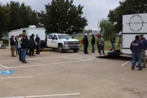 ACME Environmental and Rapid Response Systems Response Trailers Being Used for Boom School Equipment