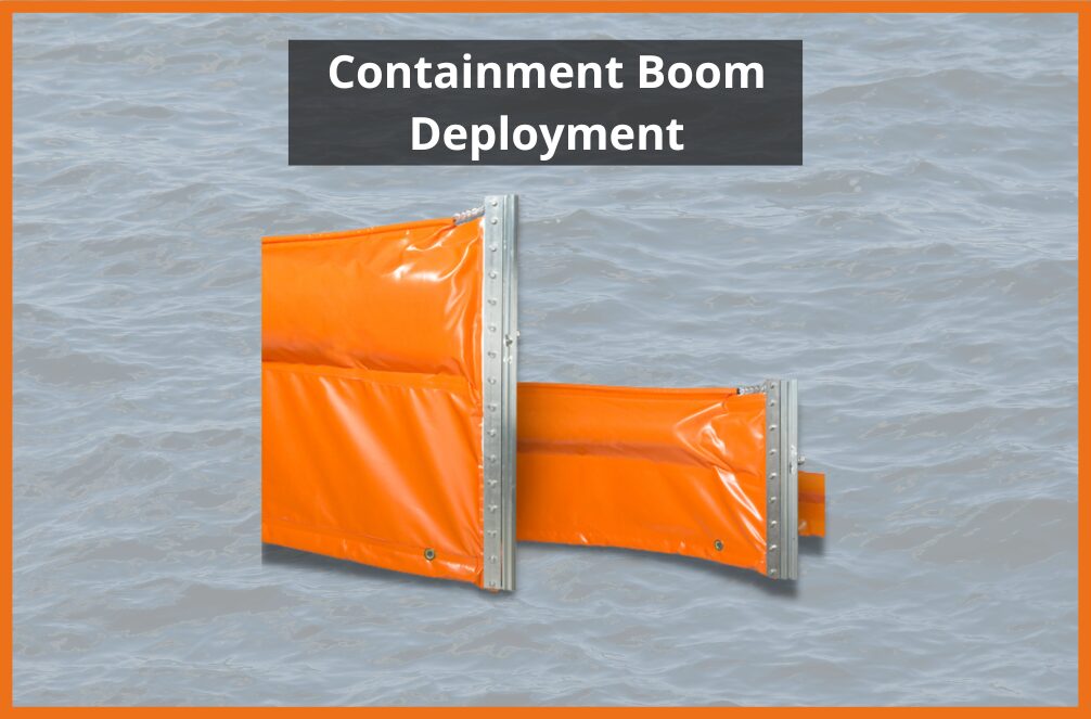 Thumbnail for containment boom deployment