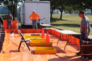 Full Decontamination Setup for Participants 