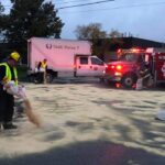 Spill tackle absorbing a large oil spill