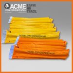 Thumbnail of ACME Environmental's 10" 25ft and 50ft sections, orange and yellow creek & swamp containment boom