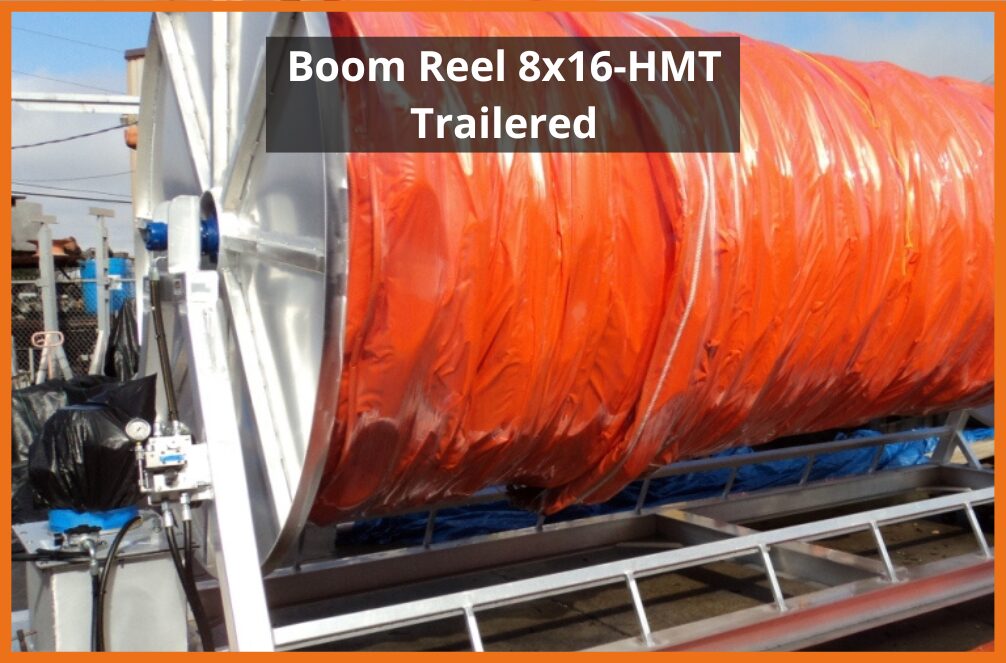 Thumbnail for Boom Reel Model BR 8x16 HMT Trailered