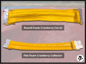 Two type of Cranberry Boom, the Cranberry Corral and Cranberry Collector