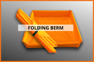 Folding Secondary Containment Berm brochure and specs