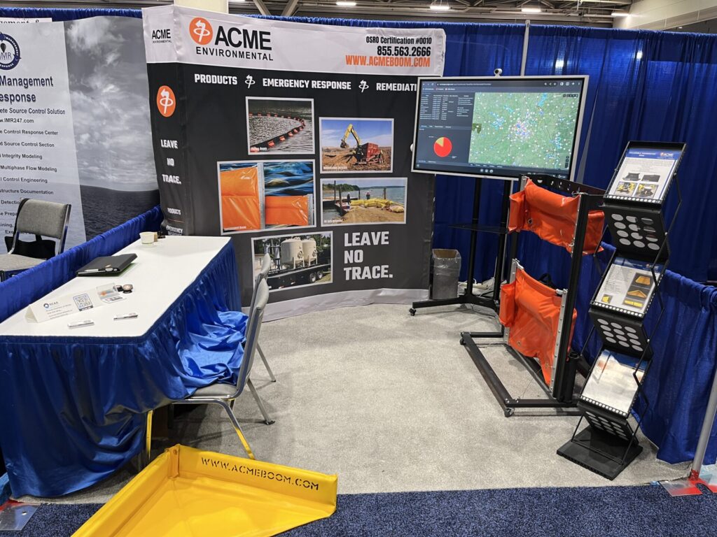 ACME Environmental's Booth on Day 1 of IOSC 2024