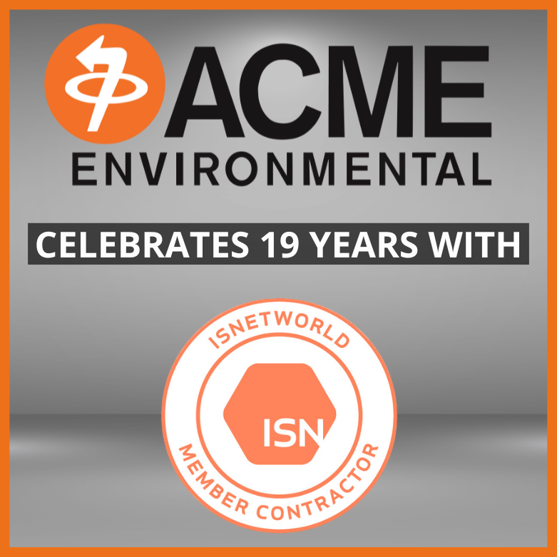 ISNetworld 19 Years Certification