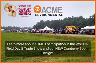 ACME attends Wisconsin State Cranberry Growers Association (WSCGA) Field Day & Trade Show 2021