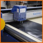 Perma boom pvc material having float, coupler, and anchor holes punched