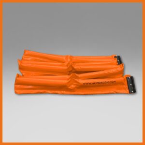 Thumbnail of ACME Environmental's 25ft orange small mini boom containment boom