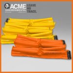 Thumbnail of ACME Environmental's 25ft and 50ft yellow and orange small mini boom containment boom