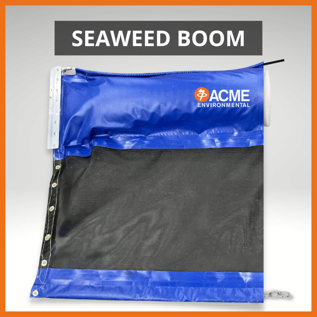 Seaweed boom and sargassum boom