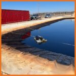 Oil drum skimmer recovering thick oil