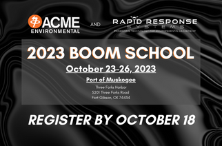 ACME Environmental and Rapid Response Systems Boom School Fall 2023