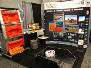 ACME Environmental's booth at ETFC 2022